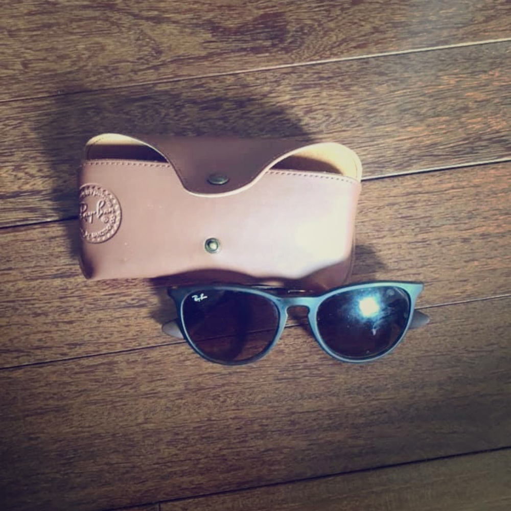 Raybans with case
